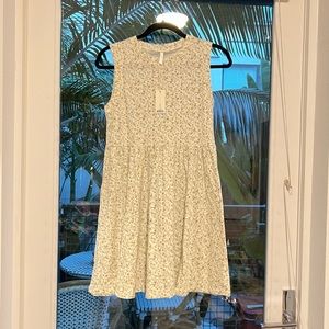 Rylee + Cru Cotton floral mini dress XS (New with Tags)